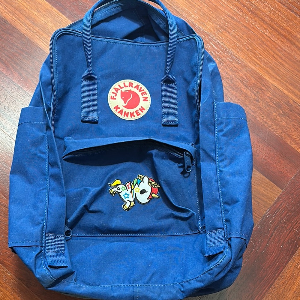 Fjallraven Blue Kånken Backpack Classic Design